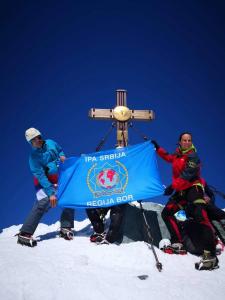 Slika Vrh Grosglokner Alpi Austrija